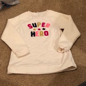 Gap Kids SUPER HERO sweatshirt